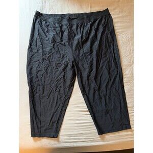 JunoActive QuikEnergy Capri Leggings Black 6X Like New